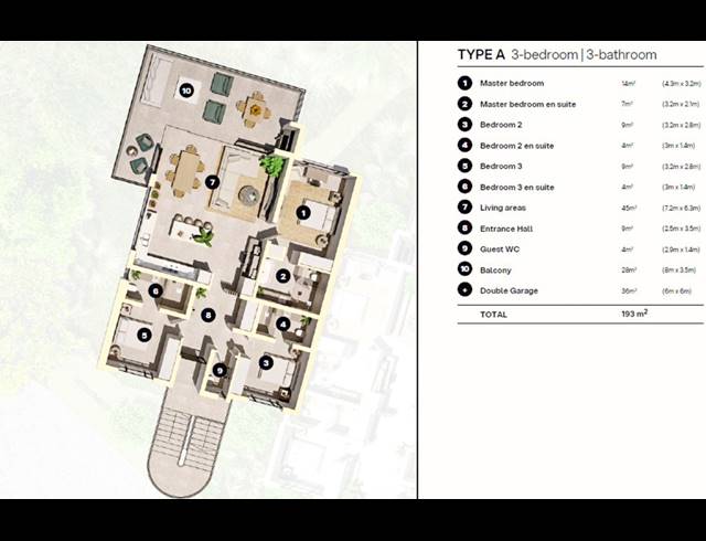 3 BEDROOM APARTMENT FOR SALE IN SEATON ESTATE